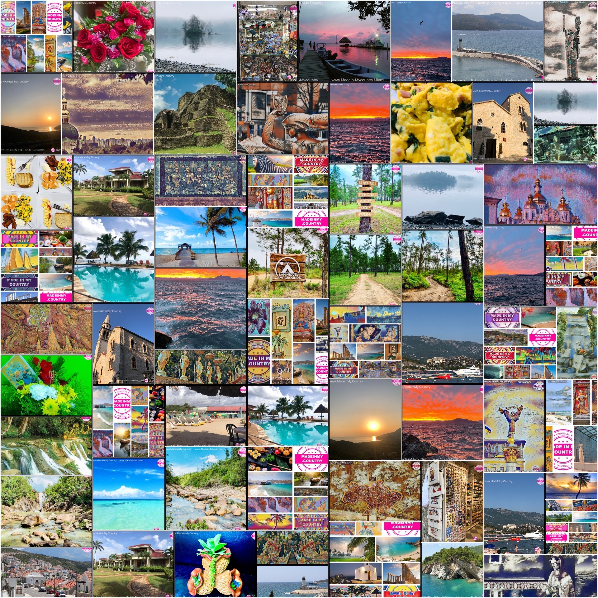 MadeinMycountry covers the planet!! Welcome to MadeinMycountry! Celebrate and Support Local Culture with MadeinMycountry MadeinMycountry is a global platform that celebrates and supports local history, culture, art, and nature conservation efforts.